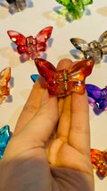 CAIMÁN MINI MARIPOSA TRASLÚCIDO X 12 UND