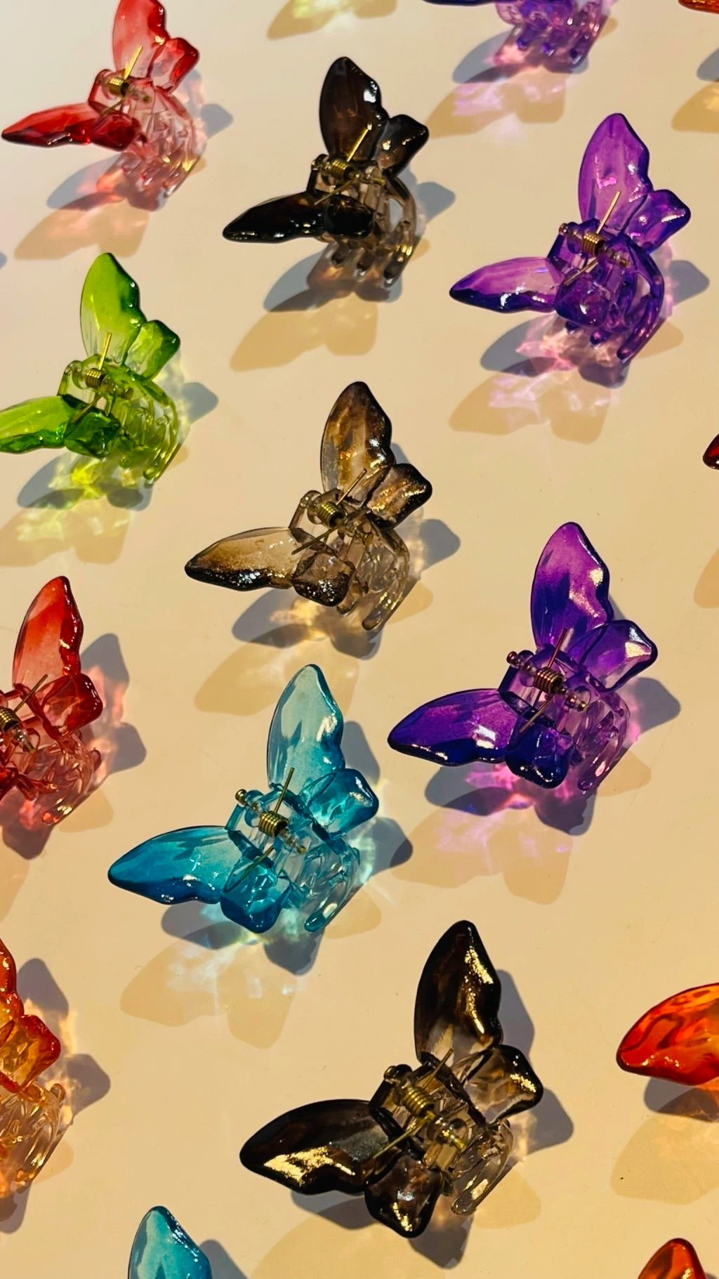 CAIMÁN MINI MARIPOSA TRASLÚCIDO X 12 UND (3)