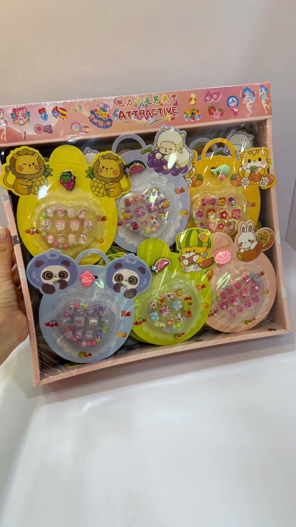 KIT UÑAS NIÑA / ANILLO Y PULSERA (7)