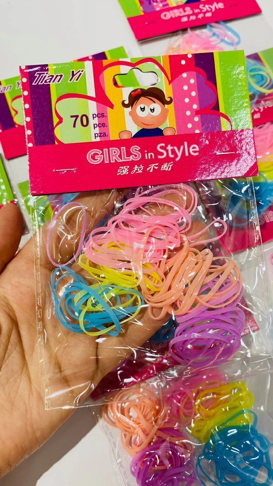 LIGAS GIRL STYLE X 12 UND 1804