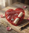 BOLSA EMPAQUE CORAZON ROJO X 12 UND