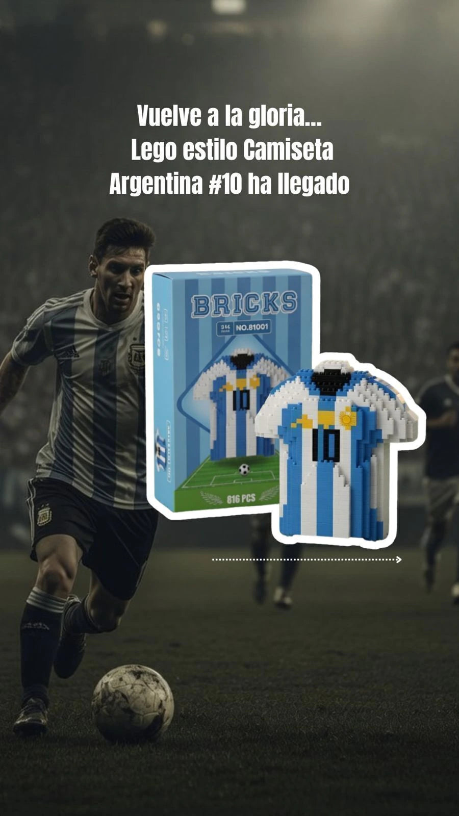 LEGO CAMISETA ARGENTINA